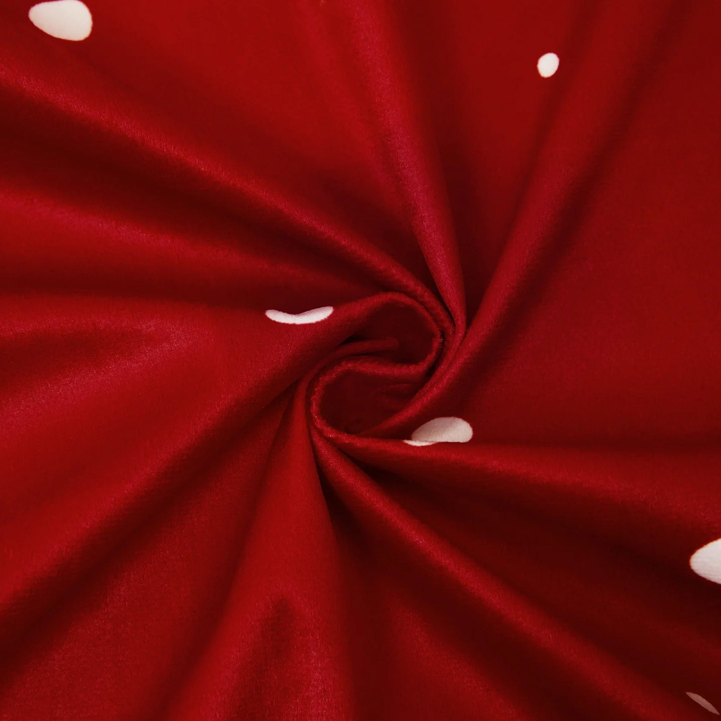 Velvet Xmas Window Curtains Privacy Protection Curtain Panels for Bedroom Living Room Window Treatment 63 inches Long Grommet To