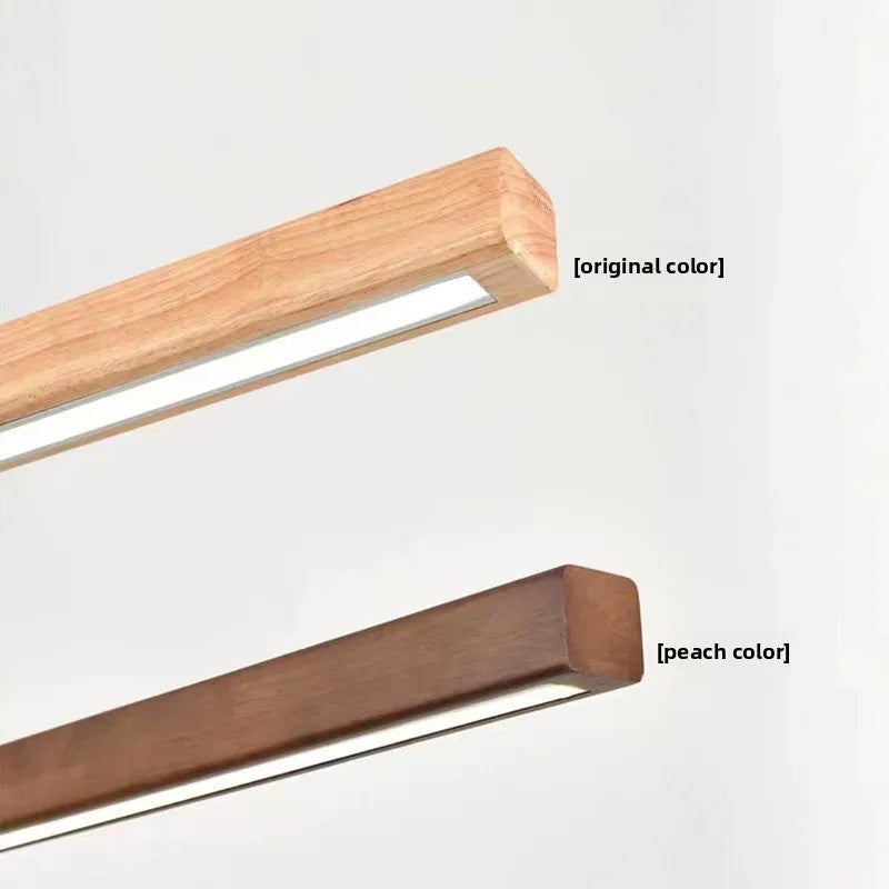 Japanese Pendant Light Walnut Nordic Wood Ceiling Lamp