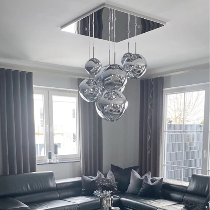 CNDL Nordic Loft Lava LED Pendant Light Modern Design