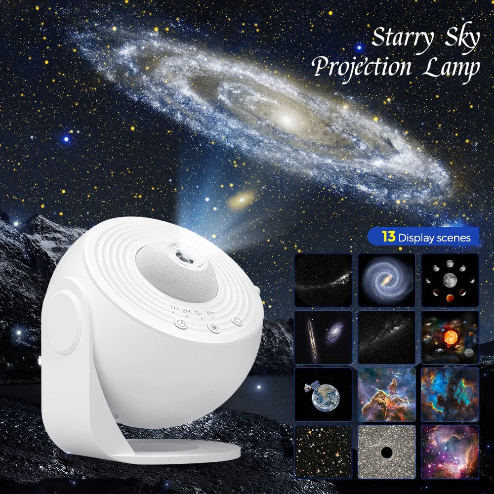 Aiopp 13 In 1 Star Projector Galaxy Night Light For Bedroom