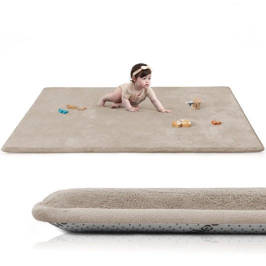 Huloo Sleep Solid Non Slip Living Room Foam Baby Play Mat