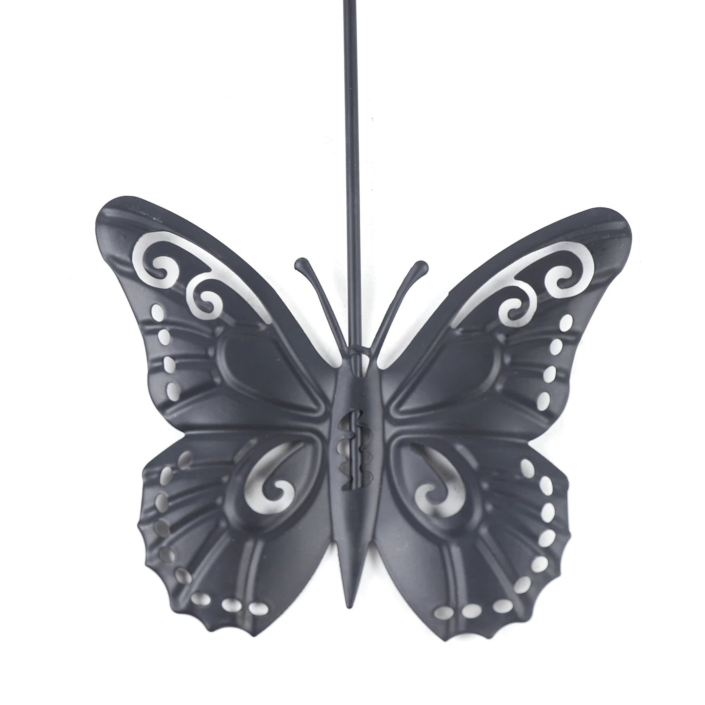 Hign-concerned Modern Wrought Iron Butterfly Wall Clock