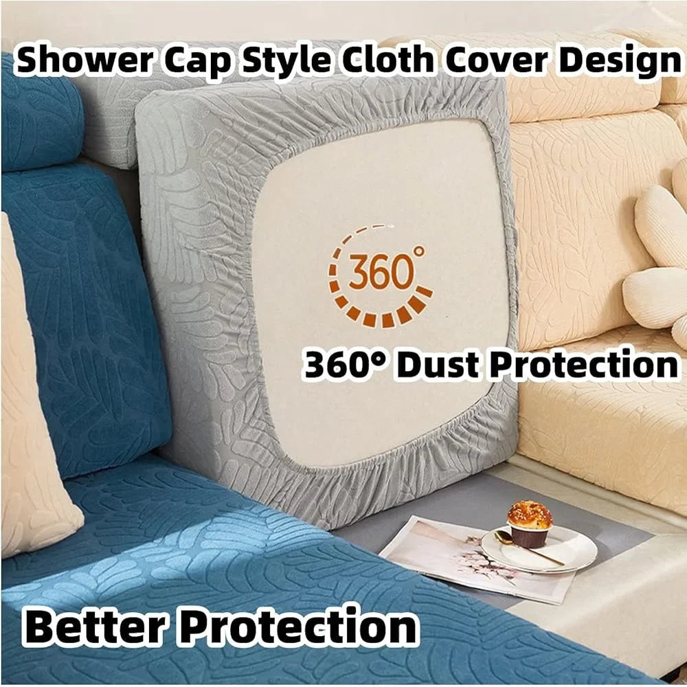 Magic Sofa Covers Stretch Slipcovers Washable Pet Hair Stain Resistant Couch Cover Universal Protector Easy Install Durable Soft