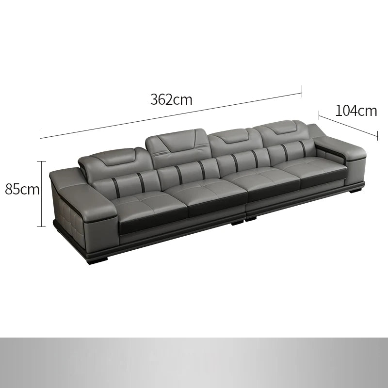 MINGDIBAOCN Genuine Leather Sofa Cama Modern Sleeper