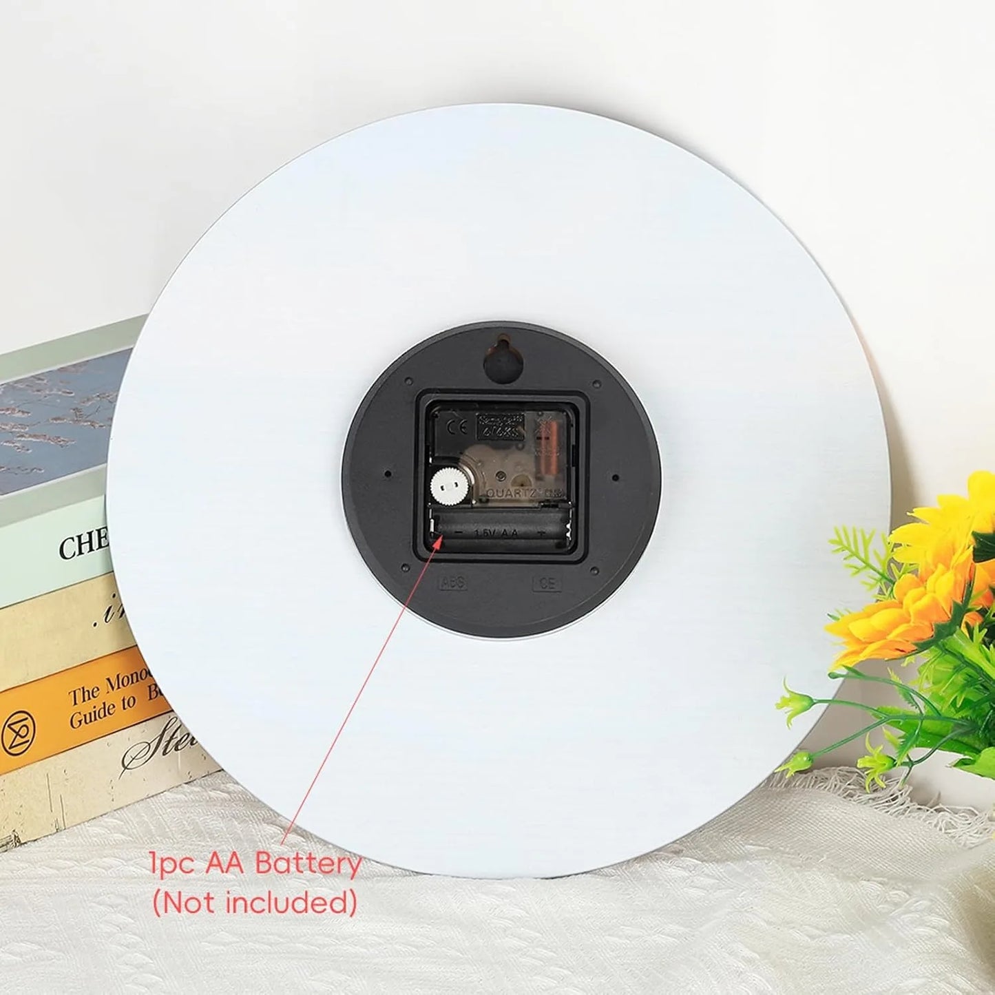 Hign-concerned Silent Wall Clock Battery Operated Sunrise