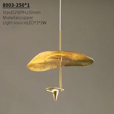 Lotus LED Chandelier Pendant Light for Living Room Fixtures