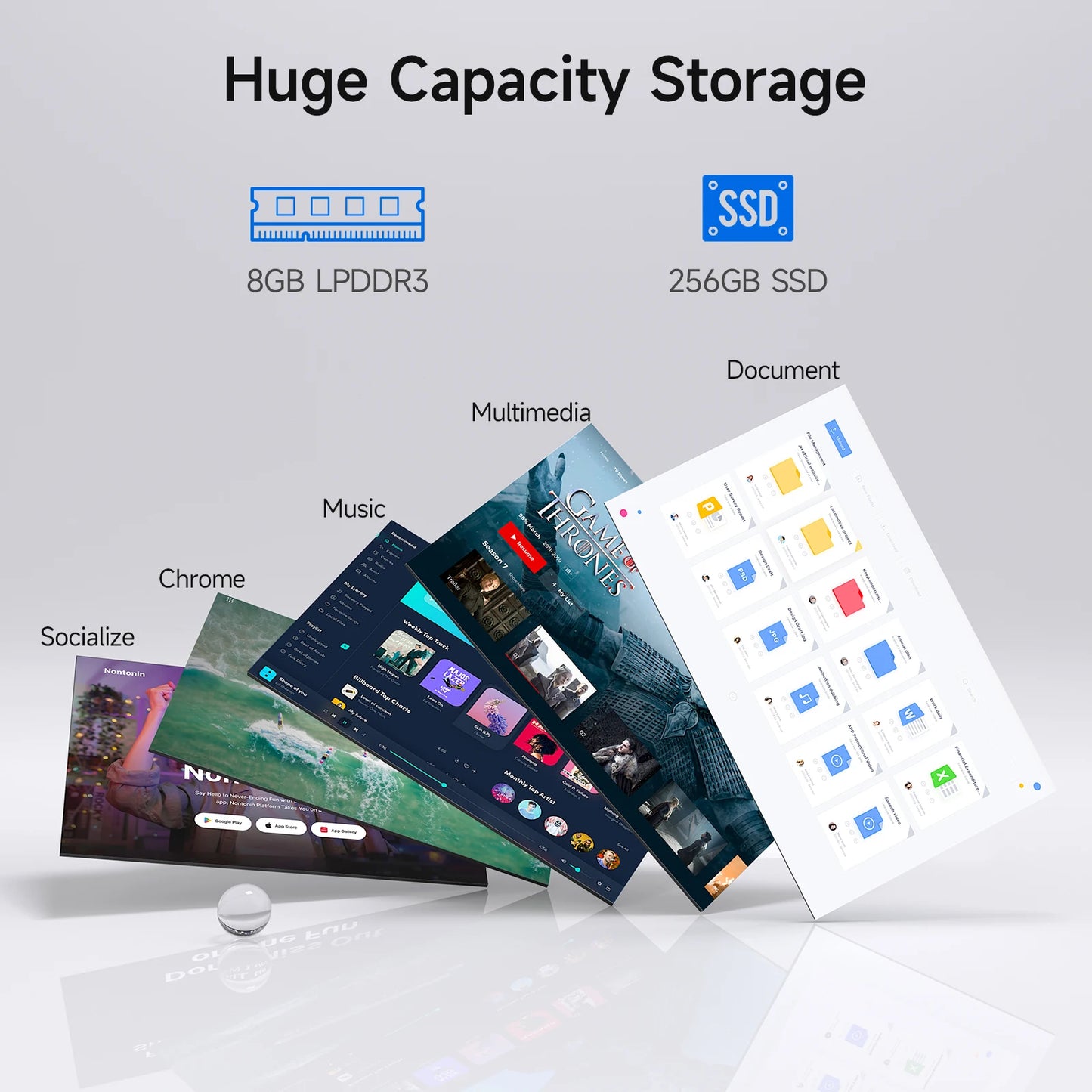 TH Laptop 8GB RAM 256GB SSD Windows 11 For Students